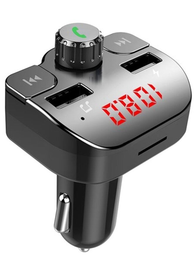 Multi-function Car Phone Charger FM Transmitter MP3 Music Player Adapter