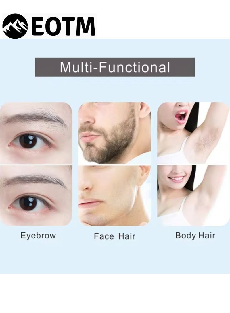 9Pcs Face And Eyebrow Hair Removal Safety Razor