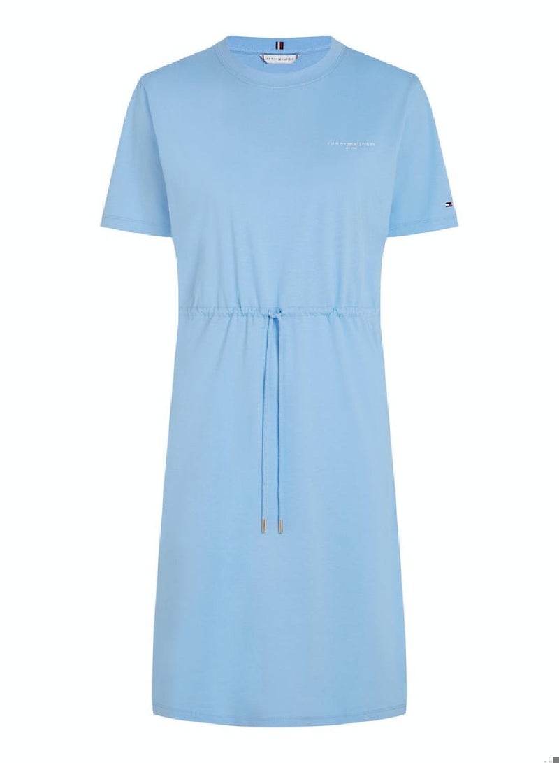 Drawstring Waist Dress