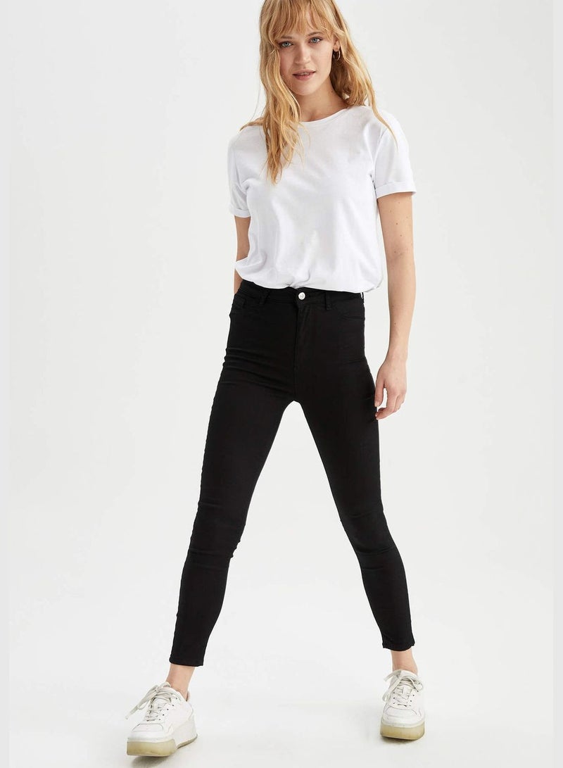 Super Skinny Fit Ankle Jean Trousers