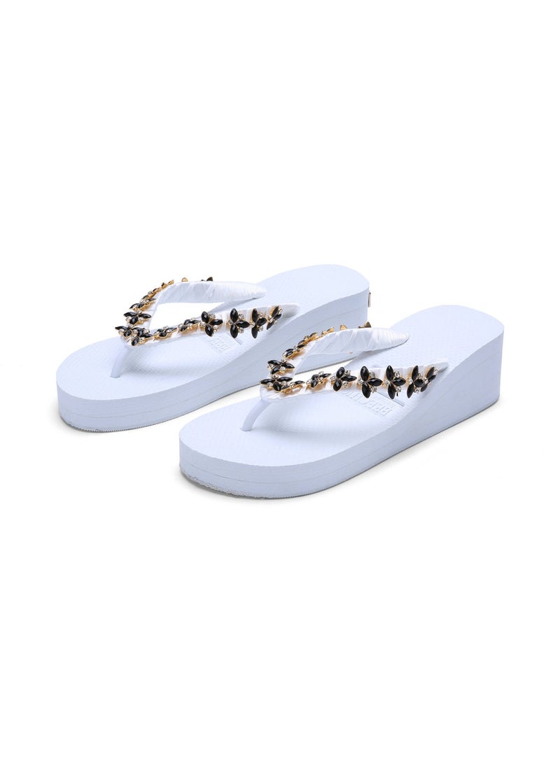 Giglio Flip Flop White