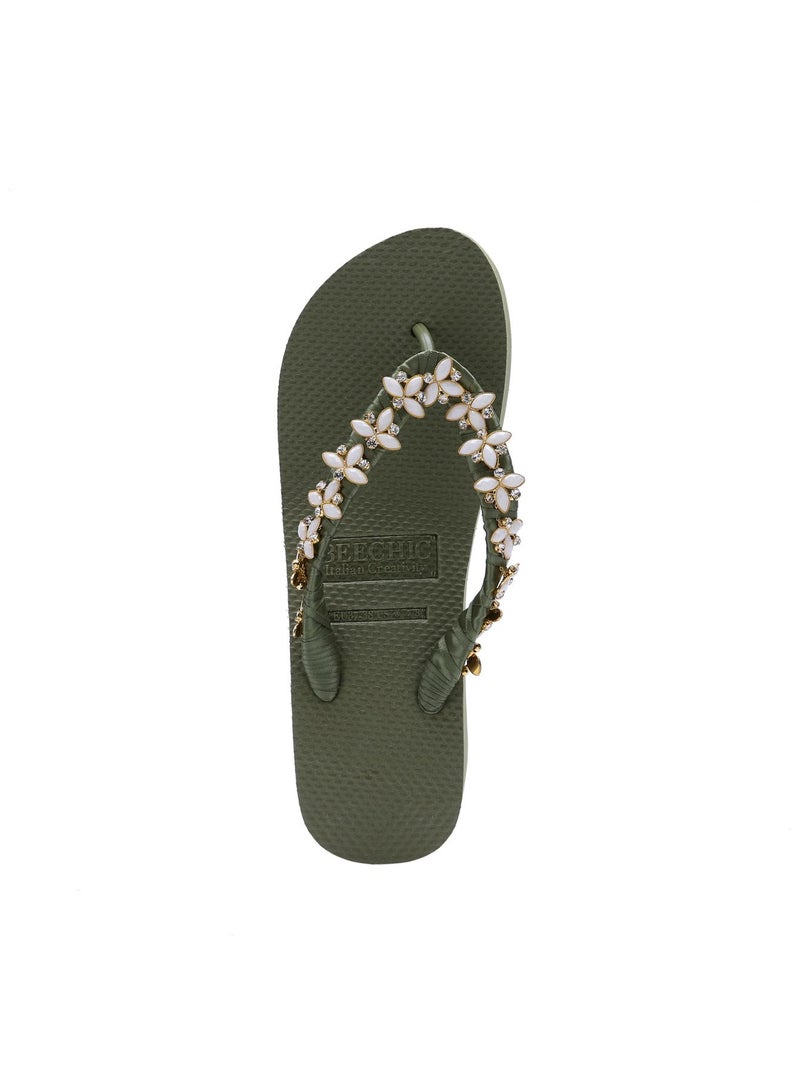 Giglio Flip Flop Green