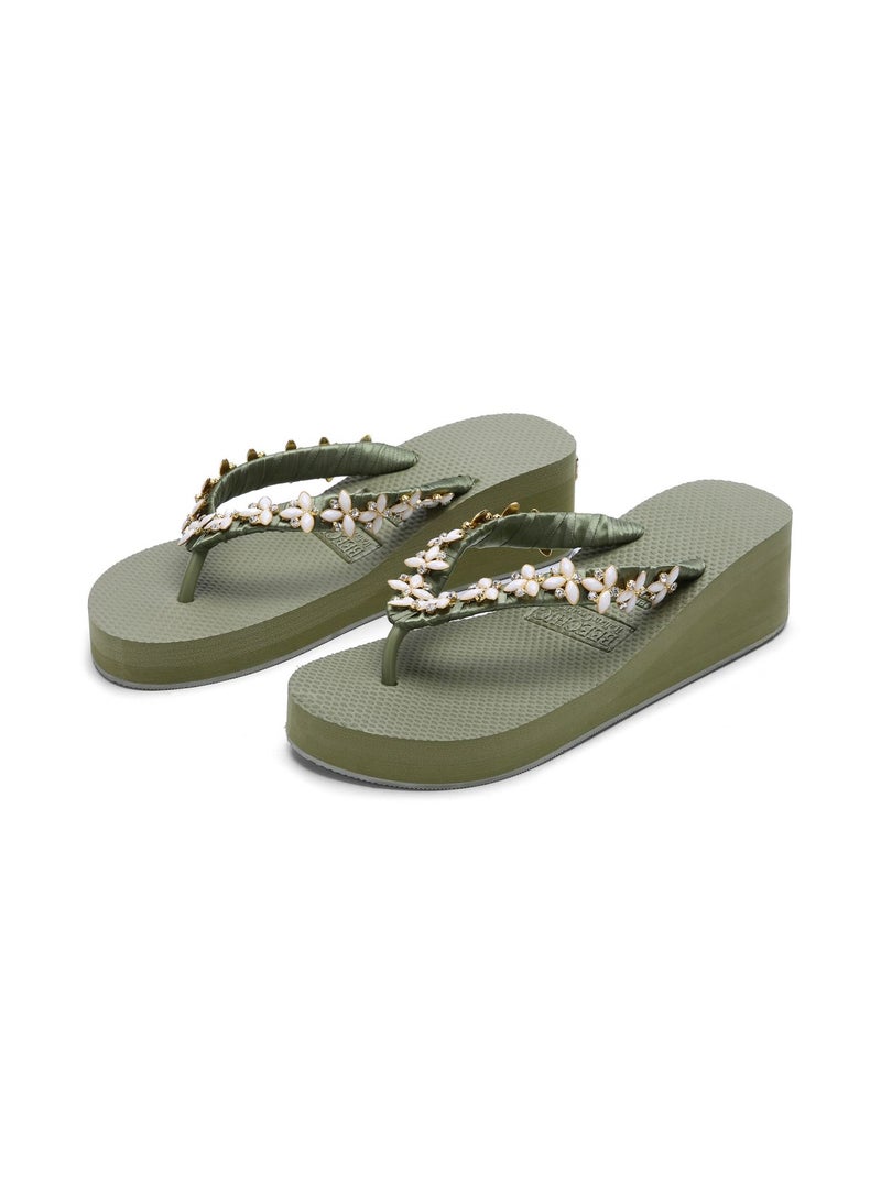 Giglio Flip Flop Green