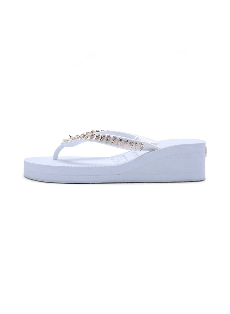 Positano Flip Flop White