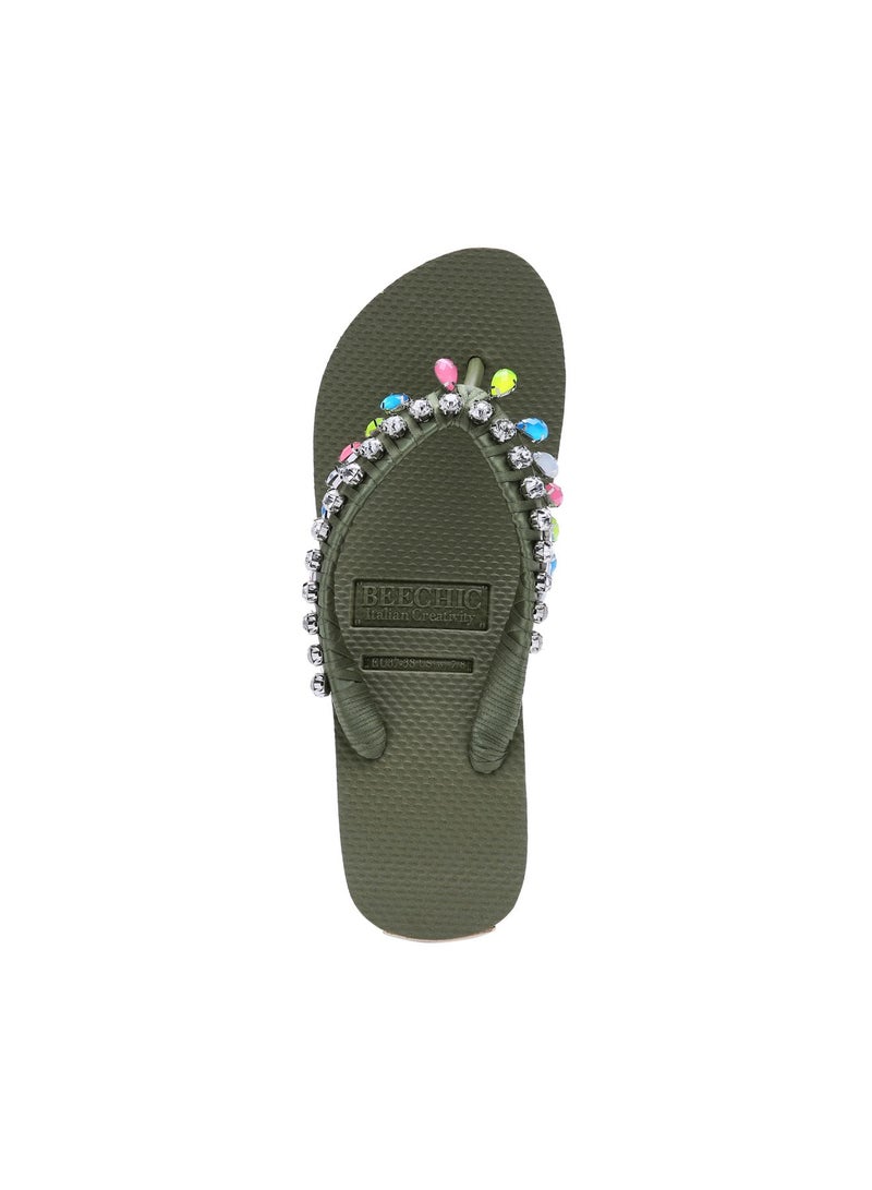 Calafuria Flip Flop Green