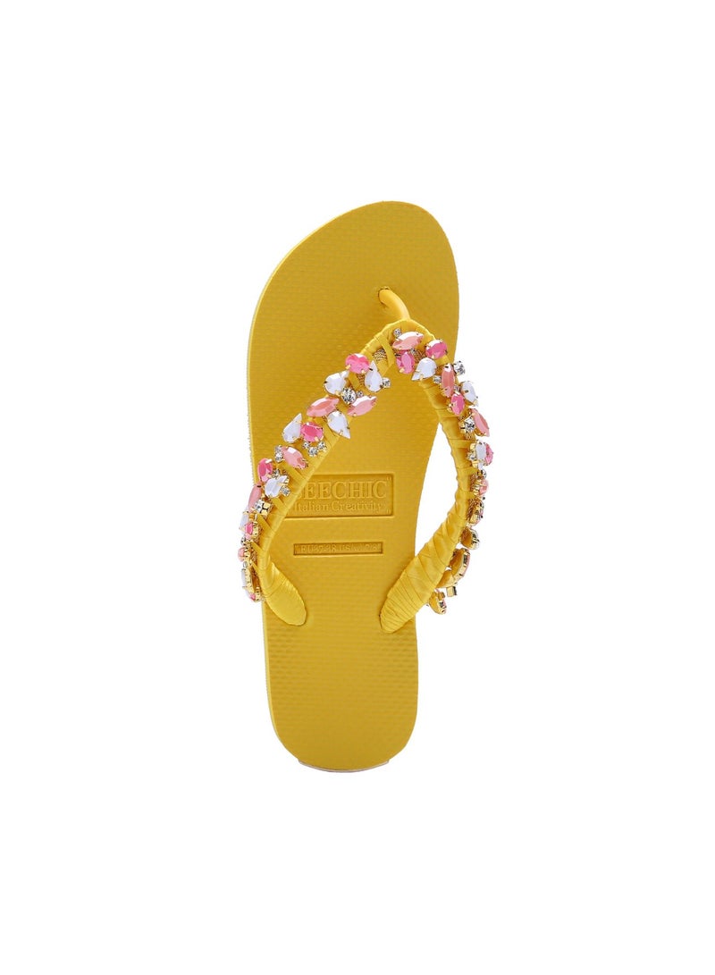 Elba Flip Flop Yellow