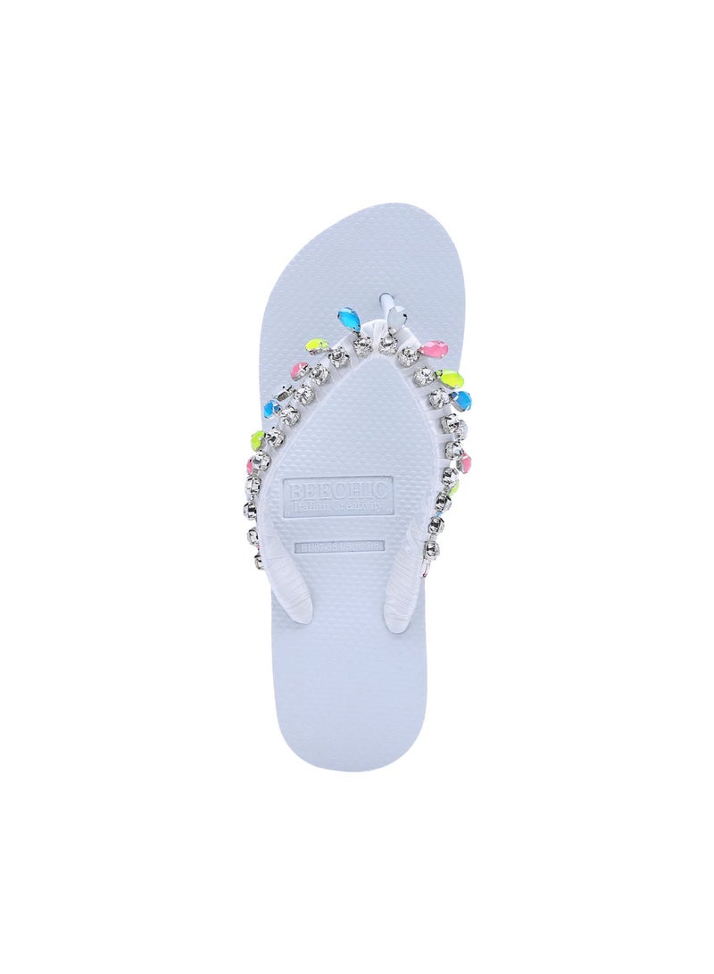 Calafuria Flip Flop White