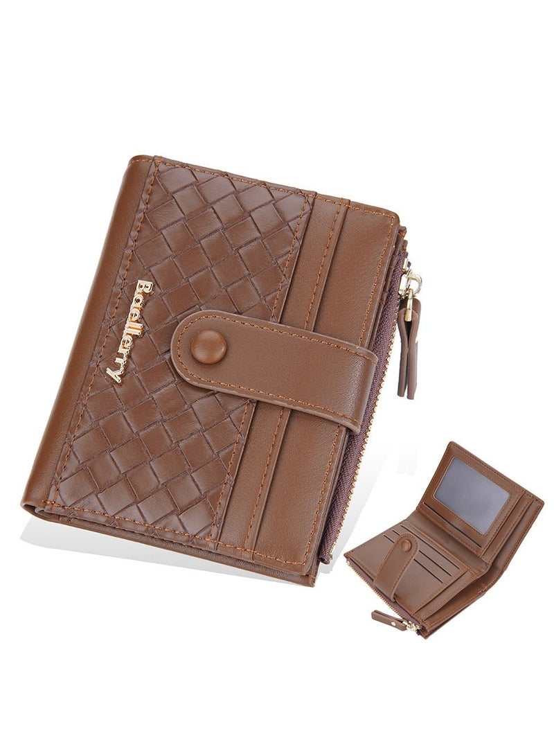 High-quality multifunctional wallet Fashionable color matching, PU feels soft and comfortable