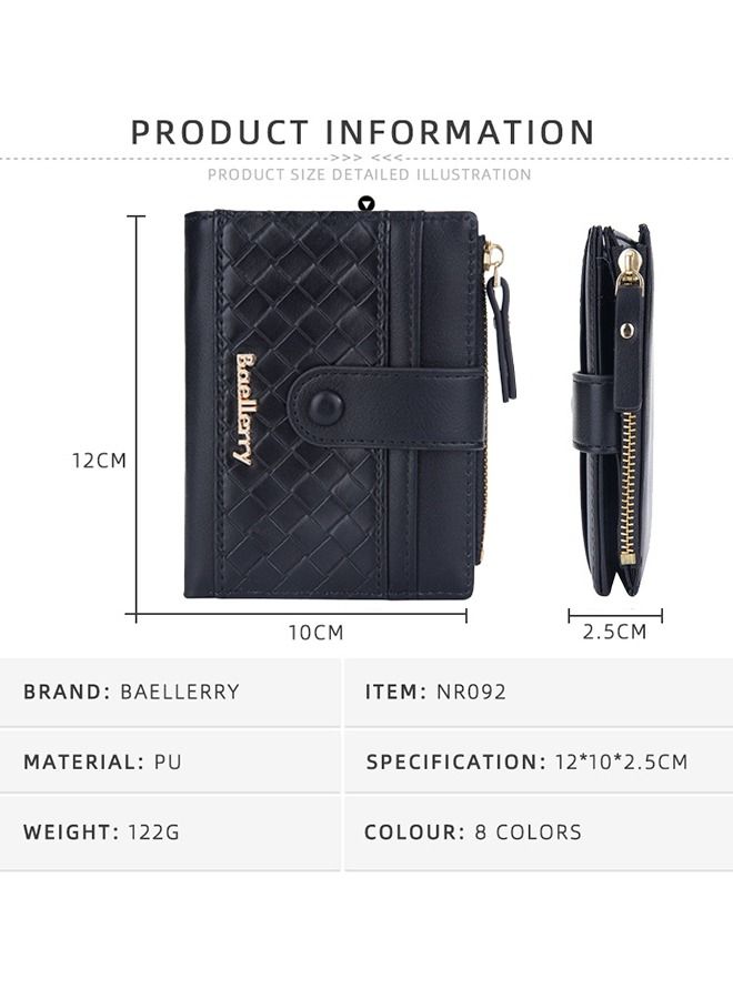 High-quality multifunctional wallet Fashionable color matching, PU feels soft and comfortable