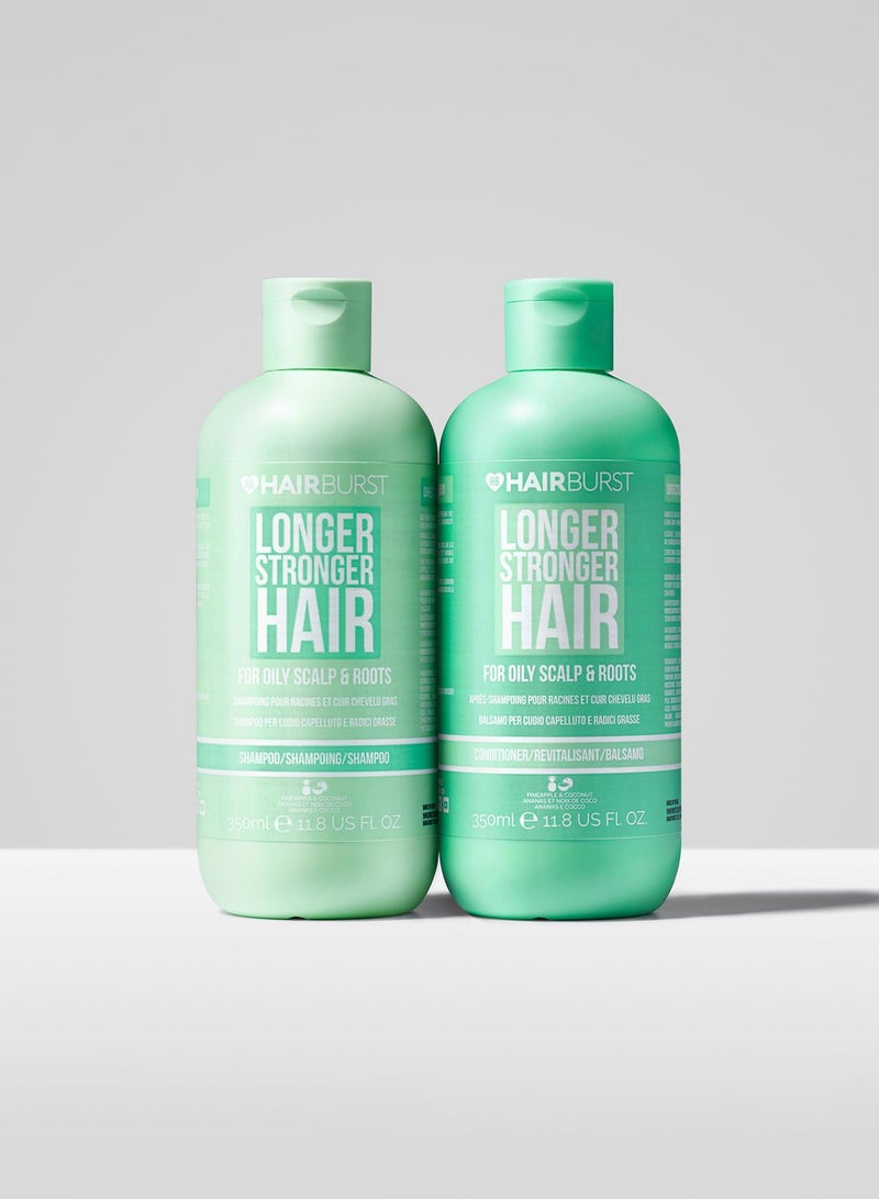 Shampoo & Conditioner For Oily Scalp And Roots