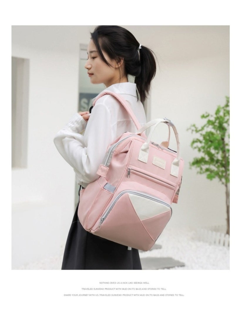 Pink Mum's Baby Travel Backpack