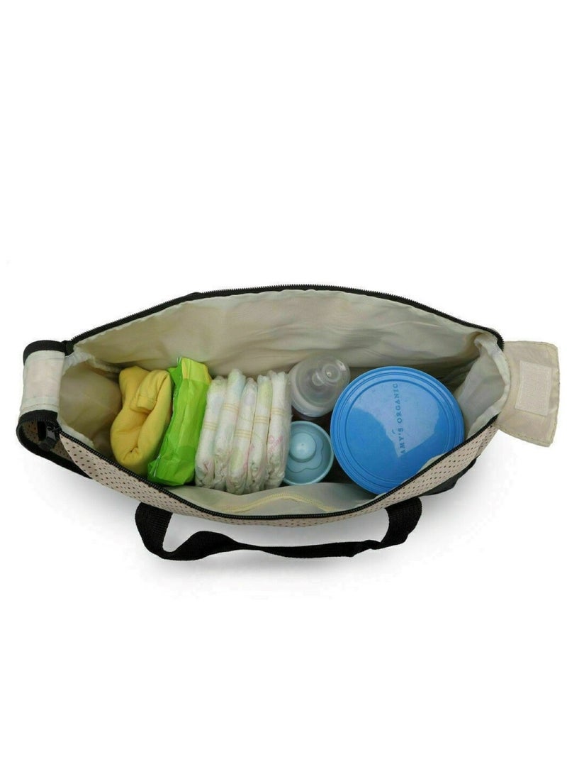 Chic Baby Diaper Bag Set All-in-One Travel Solution for Baby Needs Black