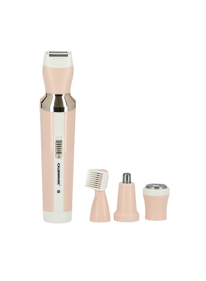 4-In-1 Shaver Suit Pink/White/Gold