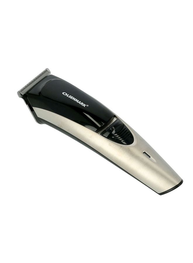 Rechargeable Hair And Beard Trimmer Black/Grey 21cm