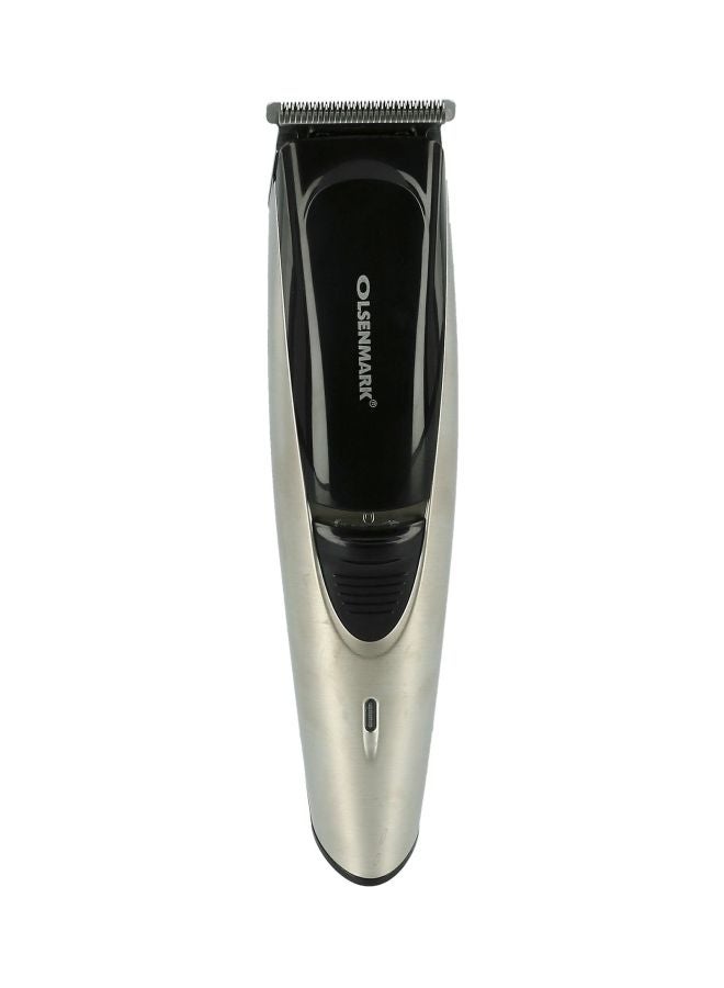 Rechargeable Hair And Beard Trimmer Black/Grey 21cm