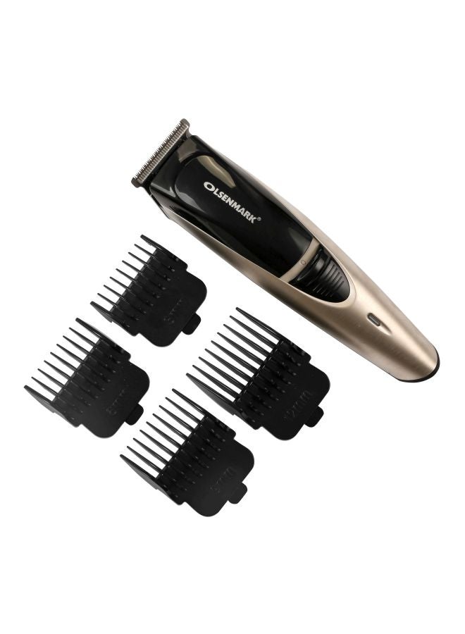 Rechargeable Hair And Beard Trimmer Black/Grey 21cm