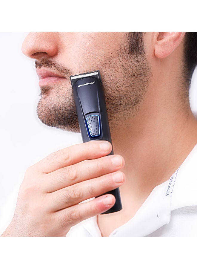 Rechargeable 600Mah Battery Hair Trimmer Black 0.233kg