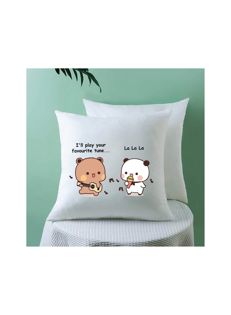 Cushion Cover and Ceramic Mug for Couples - Gift for Boy Friend - Gift for Girl Friend