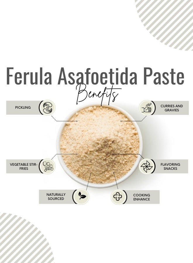 Pure Asafoetida | Aromatic Ferula Assafoetida | Perumkayam Culinary Spice | Convenient Asafoetida Paste