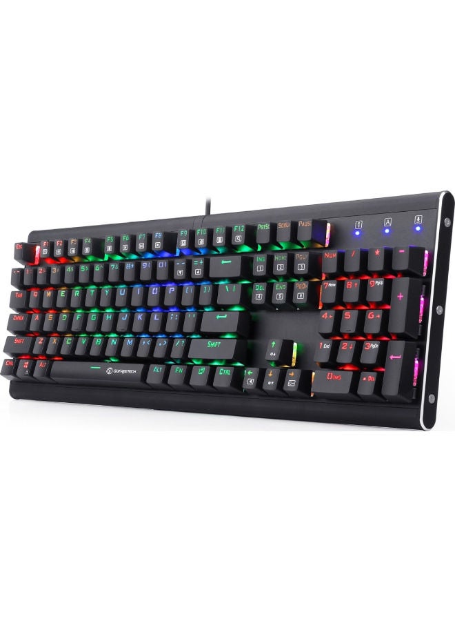 Waterproof Backlit Gaming Keyboard K9320 Black