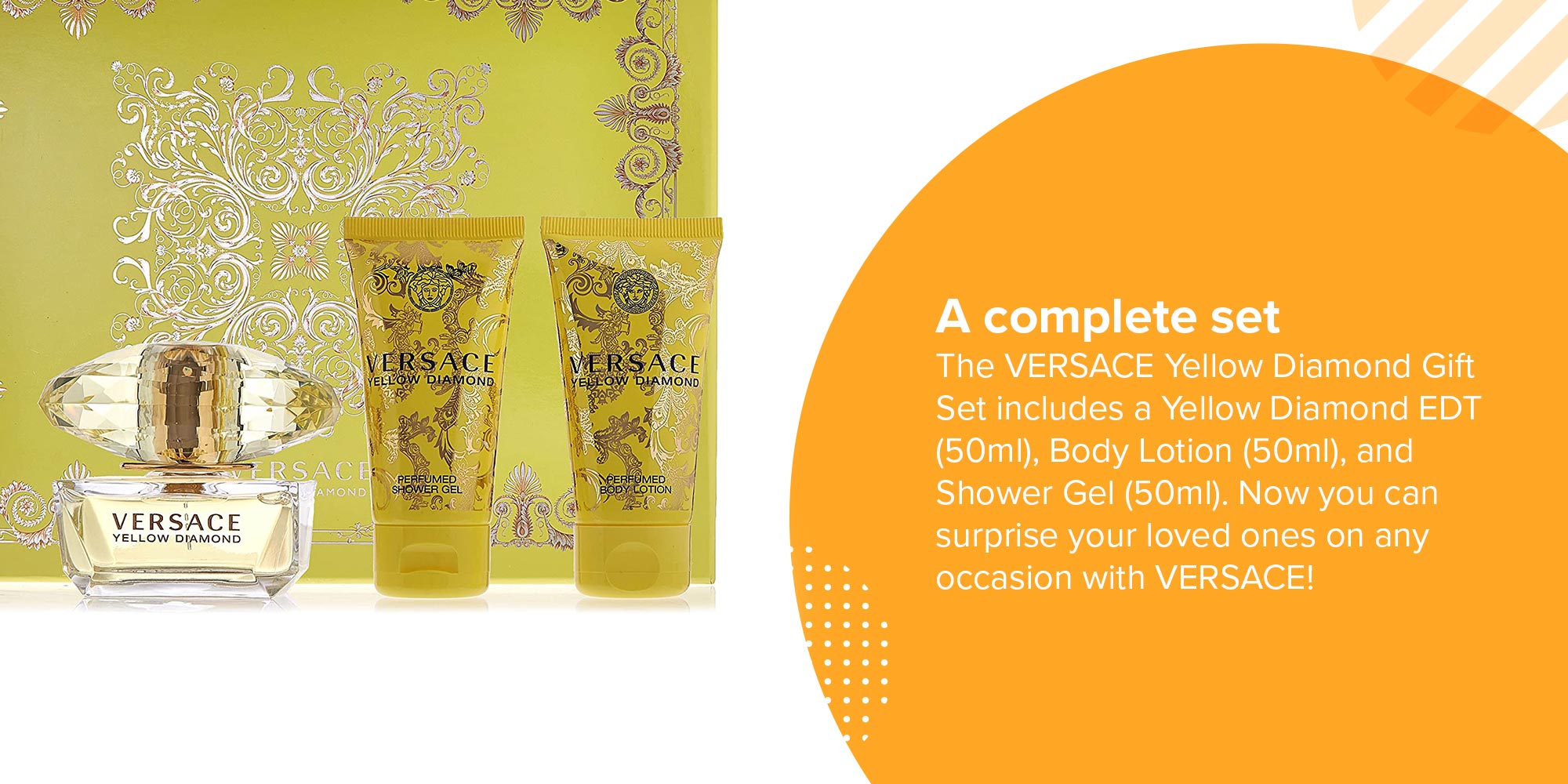 Yellow Diamond Gift Set 150ml