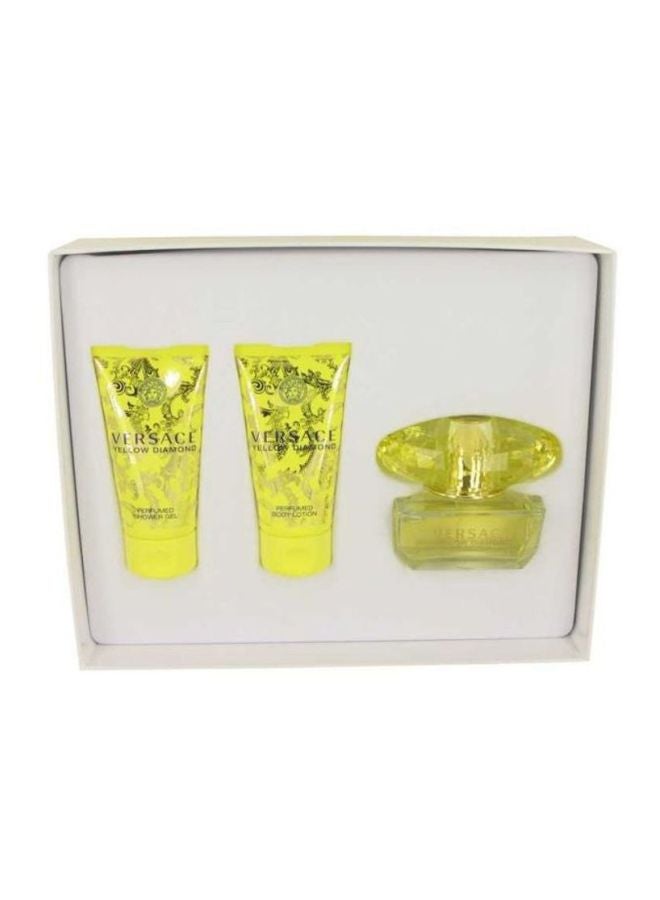 Yellow Diamond Gift Set EDT 50, Body Lotion 50, Shower Gel 50ml