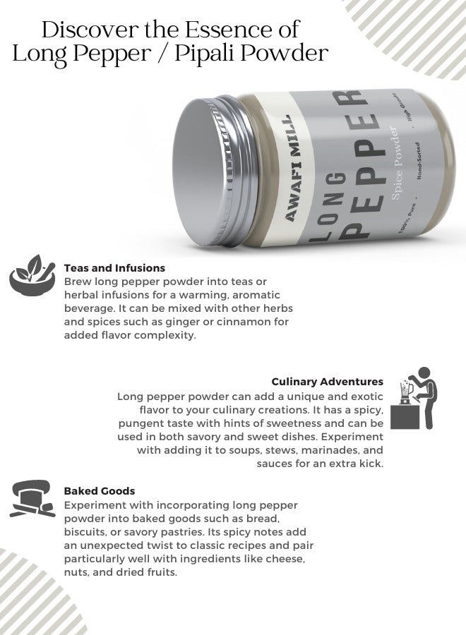 Long Pepper | Pippali Powder | Natural Spice
