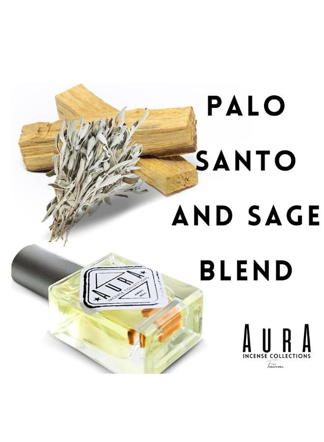 Palo Santo and Sage Perfume Natural Fragrance for Men and Women 30 ML