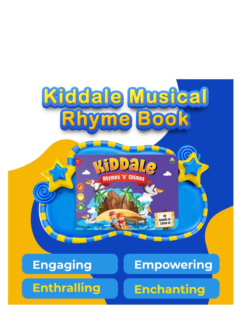 Pack of 3 Musical Rhymes Book|16 Aquatic Nursery Rhymes & 8 each in RHYMES N CHIMES and RHYMES FOR PLAYTIME|28 Sounds each |Interactive Touch n Play Sound Book|Best Gift for 1-3 Years|Sing Along Books