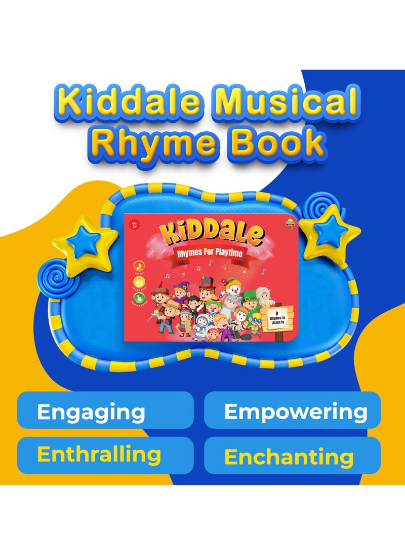 Pack of 3 Musical Classical Nursery Rhymes+Jungle Rhymes+Aquatic Life Rhymes Sound Book for 1+ Year Old|Interactive Touch n Play|Learning & Education for 1-3 Years Old|Sing Along Books