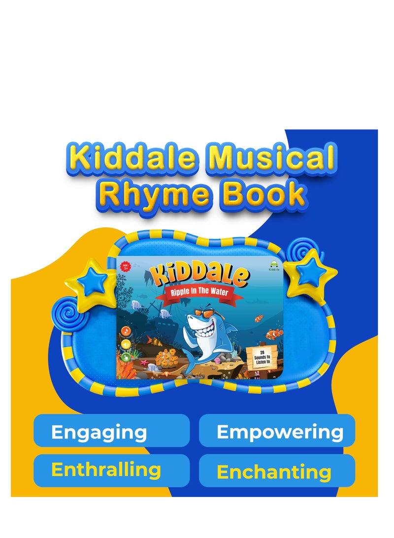 Pack of 3 Musical Classical Nursery Rhymes+Jungle Rhymes+Aquatic Life Rhymes Sound Book for 1+ Year Old|Interactive Touch n Play|Learning & Education for 1-3 Years Old|Sing Along Books