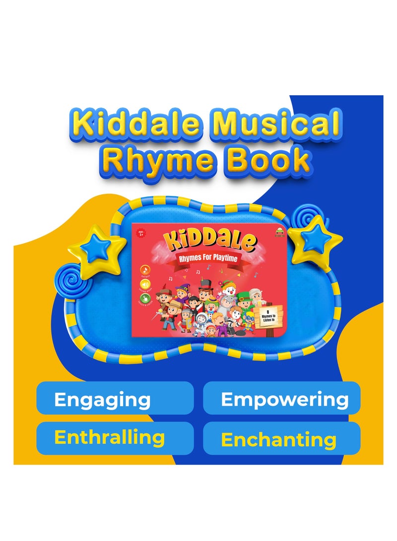 Pack of 2 Musical Classical Nursery Rhymes and Chirping in The Sky Bird Rhymes Sound Book for 1+ Year Old|Interactive Touch n Play Sound Book|Learning & Education for 1-3 Years Old|Sing Along Books