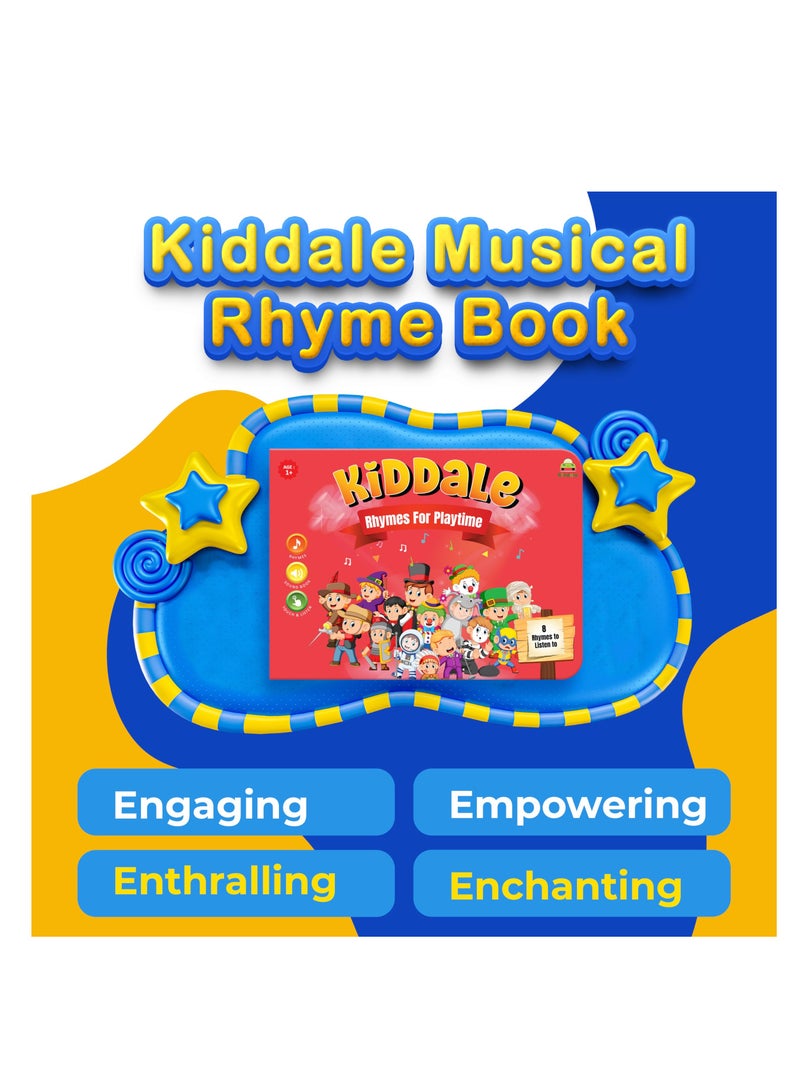 Bundle of 2 Musical Rhymes Books |16 Aquatic Animal and 8 Classical Nursery Rhymes | 28 Sounds Each | Interactive Touch and Play Sound Books | Ideal Gift for 1-3 Years | Sing-Along Collection