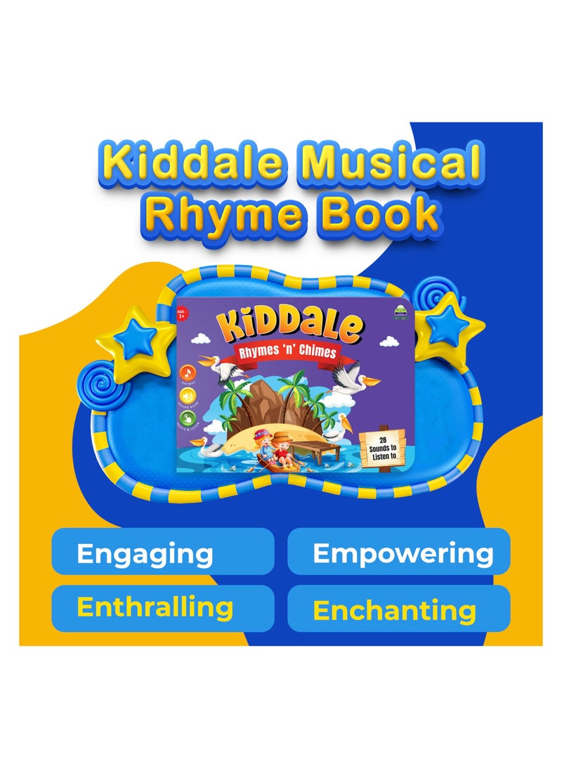 Pack of 3 Musical Rhymes Book| 8 Classical & 16 Farm & 16 Wild Animal Nursery Rhymes|28 Sounds each |Interactive Touch n Play Sound Book|Best Gift with Musical Learning for 1-3 Years|Sing Along Books