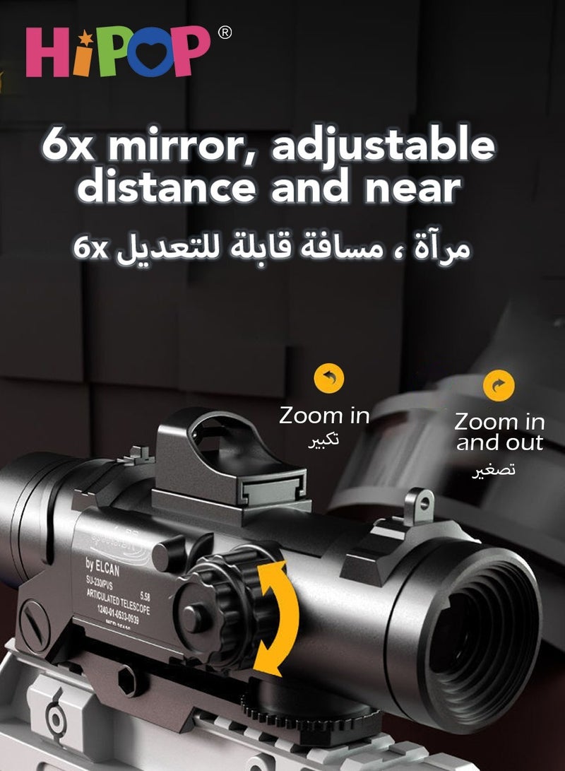 Gun Toy for Children,Characterized by Shell Ejection and a Soft Bullet Design,Boasting a 73cm Oversized Simulation,an Educational Toy Model for Kids
