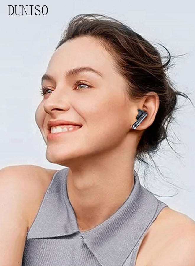Wireless Earphones Bluetooth 5.3 in-Ear Wireless Earbuds Bluetooth Earbuds Touch Control, Charging Case With LED Power Display for Running Sport Gym