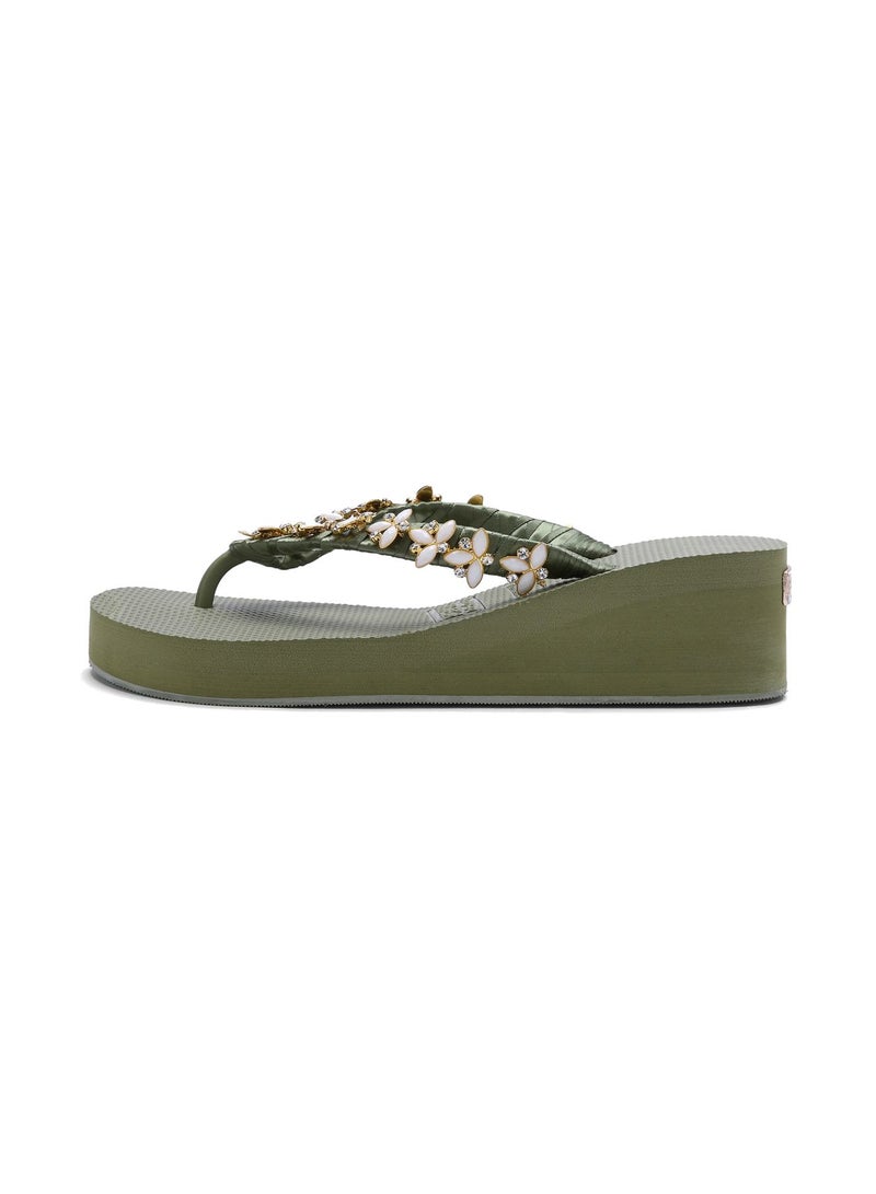 Giglio Flip Flop Green