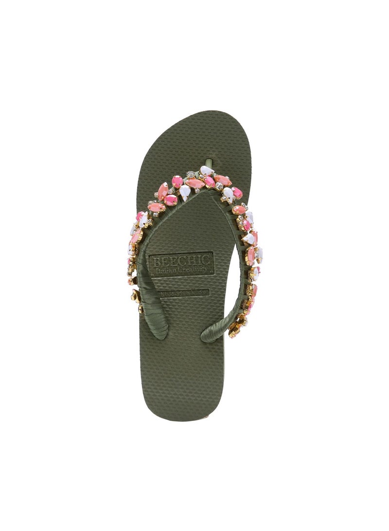 Elba Flip Flop Green