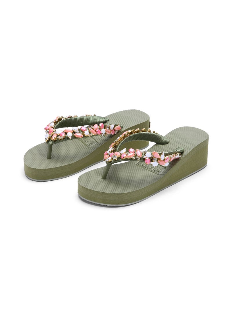 Elba Flip Flop Green