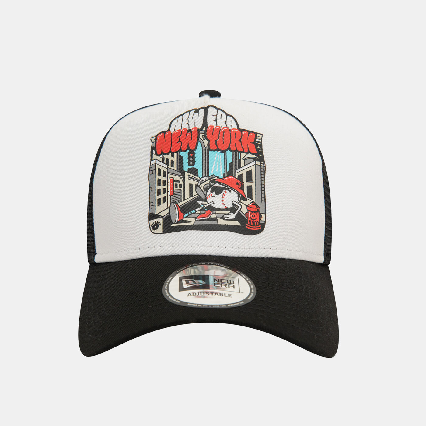 Men's New York Graphic Print Trucker Cap