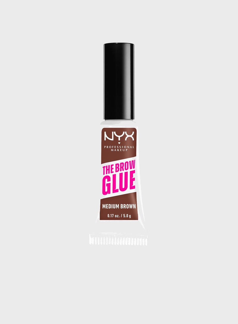 Nyx Professional Makeup | The Brow Glue Instant Brow Styler - Medium Brown