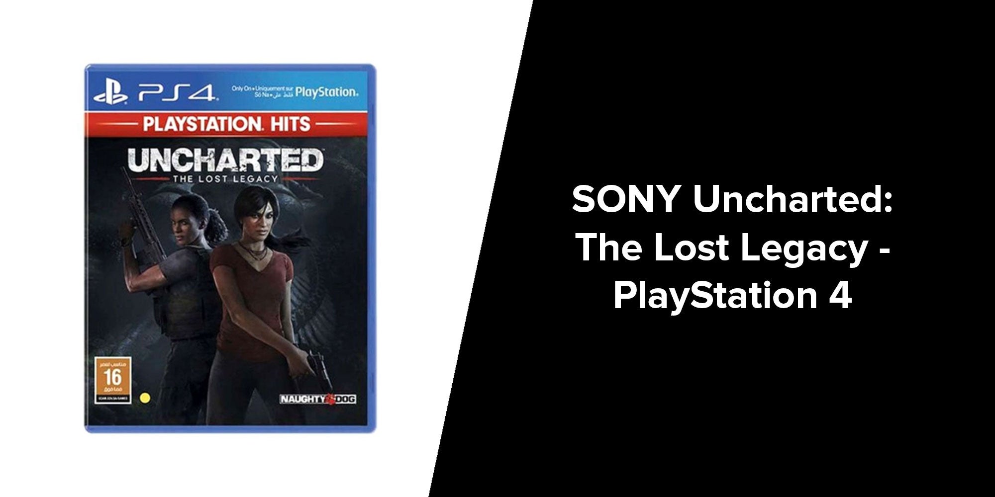 Uncharted The Lost Legacy Eng/Arabic(KSA Version) - Action & Shooter - PlayStation 4 (PS4)