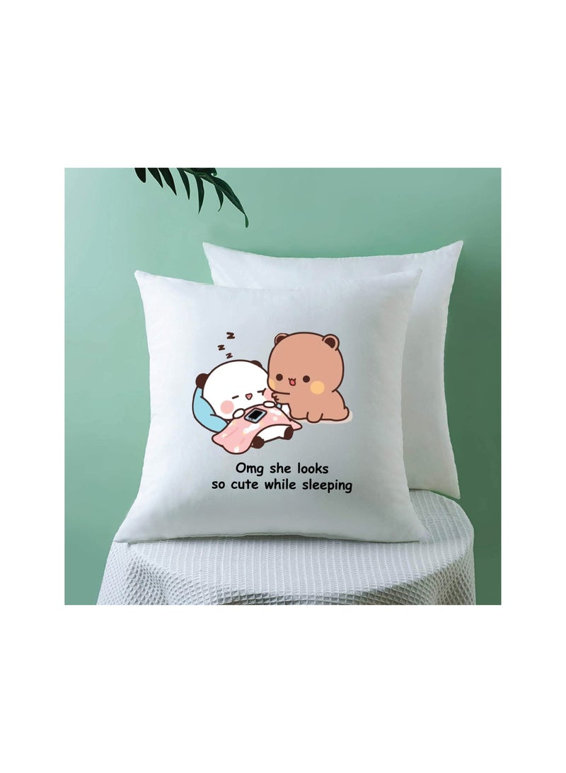 Cushion Cover and Ceramic Mug for Couples - Gift for Boy Friend - Gift for Girl Friend