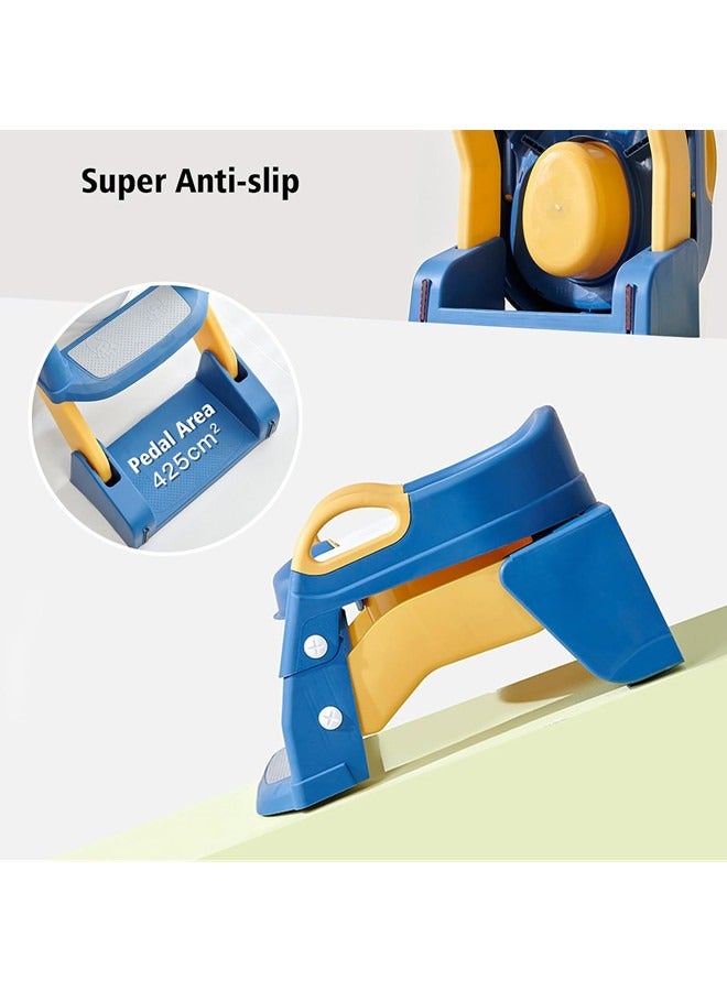 3-In-1 Foldable Potty Training Seat With Non-Slip Ladder