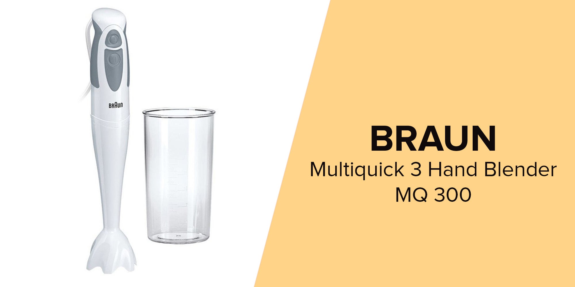 Multiquick Hand Blender mq 300 White/Grey