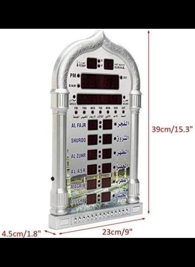 Precision Works Islamic Azan Clock Model 4004