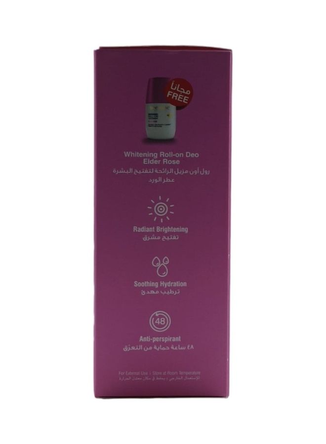 Roll-On Deodorant To Lighten The Skin, Rose Perfume, With A Protective Cream +50 50ml