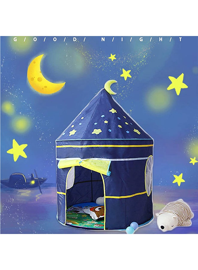 Princess Folding Portable Castle Colourful Unique Design Play House Tent 105x135x105cm