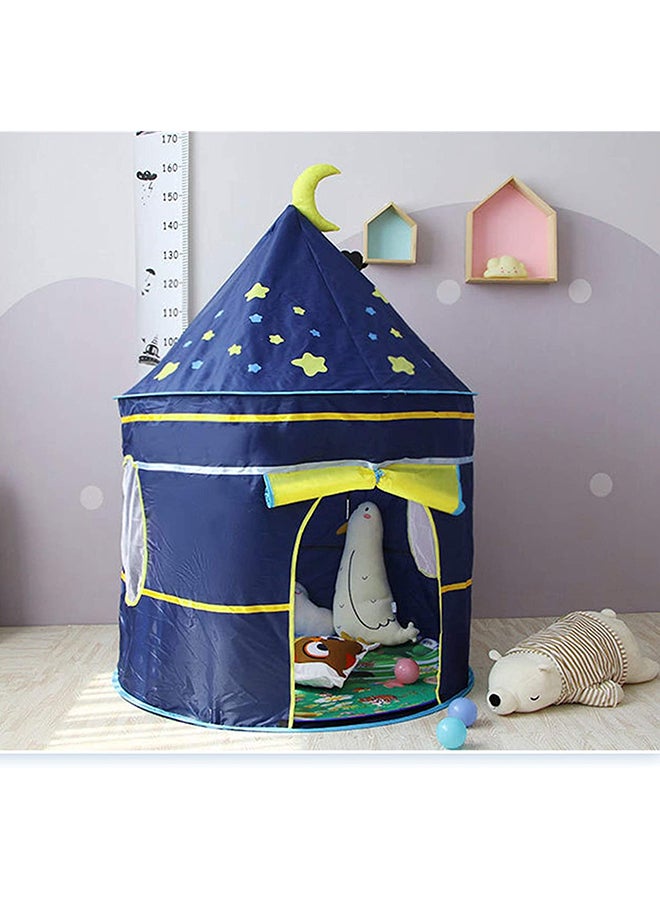 Princess Folding Portable Castle Colourful Unique Design Play House Tent 105x135x105cm