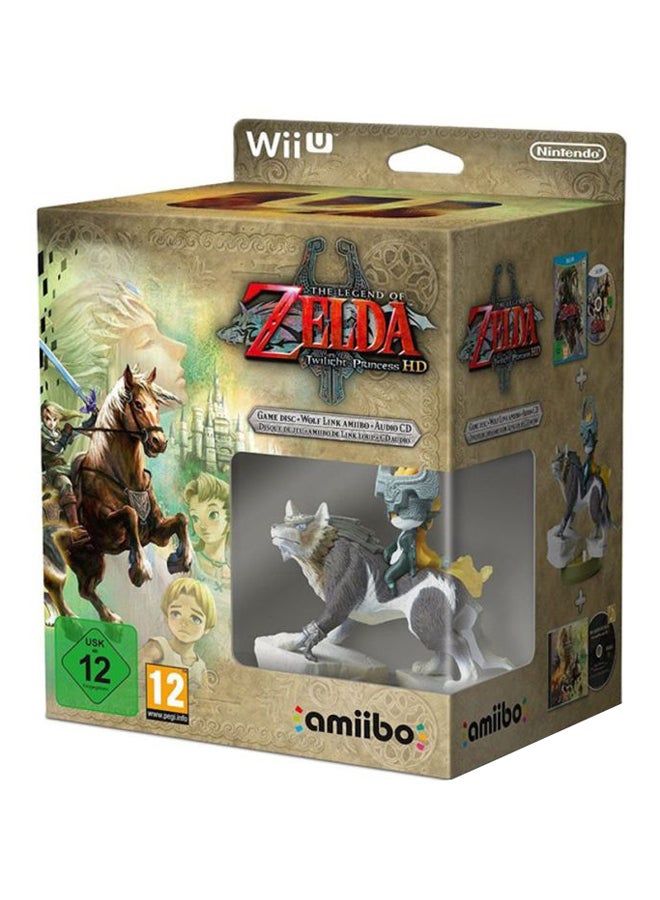 The Legend of Zelda: Twilight Princess (Intl Version) With Wolf Link Amiibo - nintendo_wii